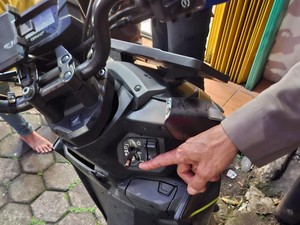 Kepergok Polisi, Maling di Bogor Kabur Tinggalkan Motor Hendak Dicuri