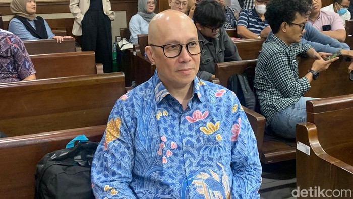 Mantan Direktur Utama PT Taspen Antonius Nicholas Stephanus (ANS) Kosasih. (Mulia Budi/detikcom)