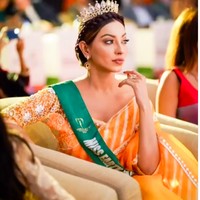 Meghna Alam merupakan Miss Earth 2020 yang sempat punya hubungan dengan mantan duta besar Arab untuk negaranya, Essa Yousef Al Duhailan. Hal tersebut menjadi kontroversi karena sang dubes diketahui masih memiliki istri.Foto: Instagram Meghna Alam