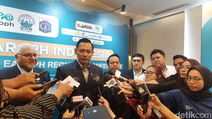 Menko IPK Agus Harimurti Yudhoyono di acara Pembukaan The 54th Eastern Regional Organization for Planning & Human Settlements (EAROPH) Regional Conference 2025 di Novotel Cikini, Jakarta, Senin (6/10/2025)