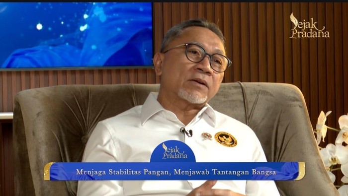 Menko Pangan Zulfikli Hasan (dok.detikcom)