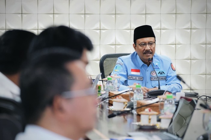Menteri Sosial (Mensos) Saifullah Yusuf (Gus Ipul)