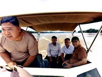 Pastikan Tak Ada Aktivitas PETI, Polres Sekadau Patroli di Sungai Kapuas