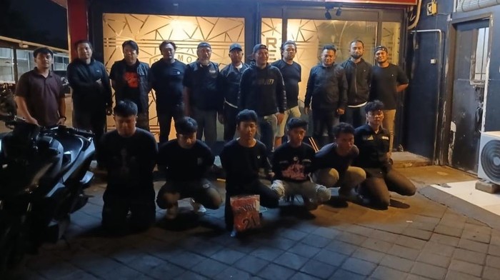 Polisi menangkap enam anggota geng motor Trobos yang melakukan penyerangan di Kecamatan Manggala Makassar.