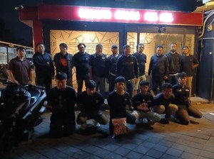 6 Anggota Geng Motor Serang Remaja Nongkrong di Manggala Makassar Ditangkap