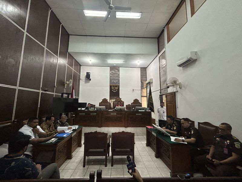 Sidang praperadilan Nadiem Makarim di PN Jaksel (Kadek/detikcom)