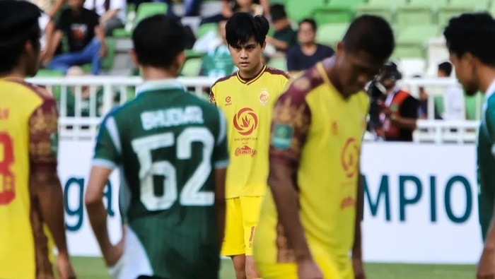 Sriwijaya FC saat melawan PSMS Medan