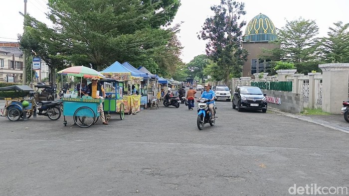 Suasana pedagang di Kabupaten Tasikmalaya