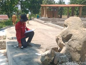 Relief Siwa dan Puluhan Batu Candi Ditemukan di Karangnongko Klaten