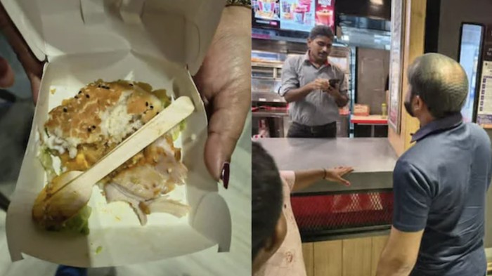 Viral Burger KFC Bau dan Dagingnya Busuk, Staf Respons Begini