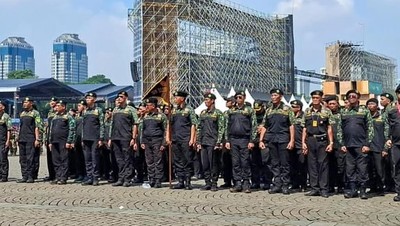 400 Anggota HIPAKAD Meriahkan Parade HUT TNI ke-80 di Monas