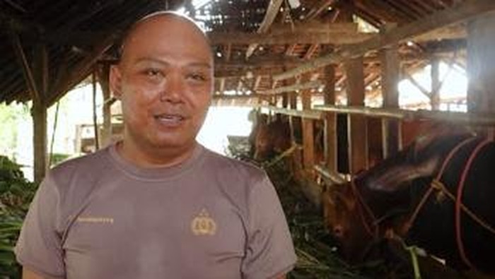 Anggota Satbinmas Polres Pemalang, Aiptu Andi Yoga Setiawan.