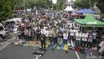 Aksi Solidaritas Bela Palestina di Depan Kedubes AS Jakarta