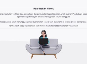 Ini Alasan Website Maganghub Kemnaker Tidak Bisa Diakses