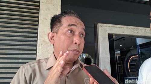 Anggota Komisi V DPR RI Mori Hanafi ditemui di Mataram, Selasa (7/10/2025). (Ahmad Viqi/detikBali).