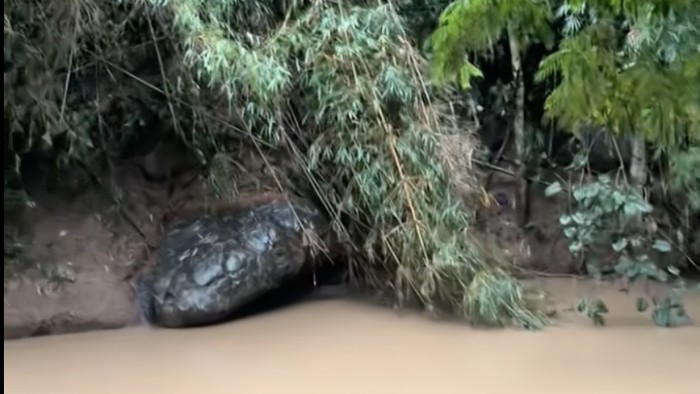 Batu Naga Tidur di Thailand viral mendadak jadi spot wisata.