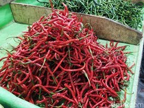 Harga Sembako Jogja Hari Ini 2 November 2025: 2 Jenis Cabai Merah Meroket!