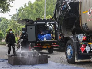 248 Ton Material Terpapar Radiasi Cesium-137 di Cikande