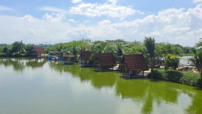 Pemandangan di Demak Green Garden, wisata di Demak yang lagi hits