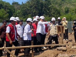 Pembangunan Kampung Nelayan Merah Putih di Karangasem Baru 5 Persen