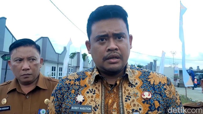 Gubernur Sumut Bobby Nasution. (Nizar Aldi/detikSumut)