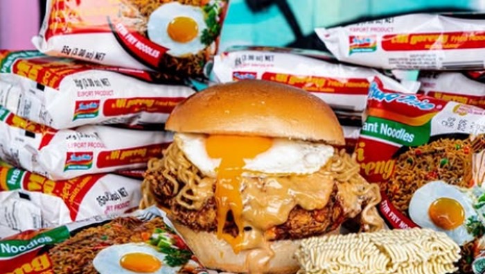 Kreasi Unik Indomie di Australia ditunjukkan lewat berbagai menu kreatif.
