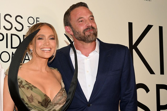 Jennifer Lopez dan Ben Affleck menghadiri pemutaran film 