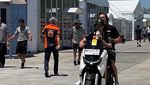 Kala Pebalap MotoGP Pakai Motor Harian di Sirkuit Mandalika