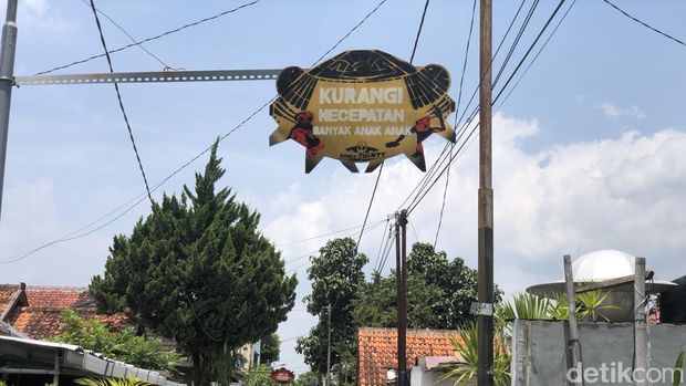 Kampung UFO di Gedongkiwo, Mantrijeron, Kota Jogja, Senin (6/10/2025).