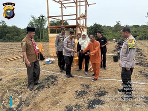 Polres Kuansing Panen Jagung di Sentajo Raya, Bersiap untuk Penanaman Serentak