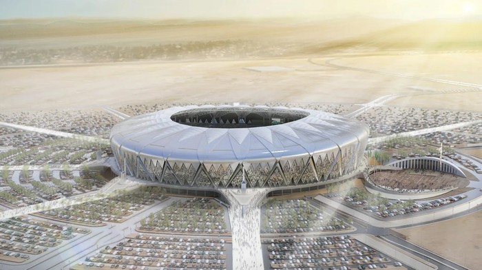 King Abdullah Sports City Stadium di Jeddah, Arab Saudi.