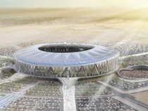 Megahnya Venue Timnas Vs Arab Saudi Terinspirasi Jendela Kayu