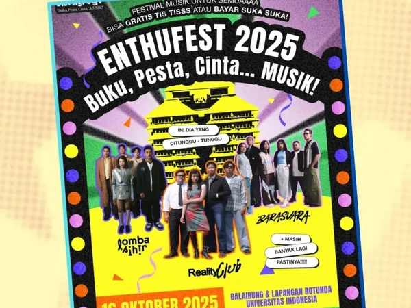 Bayar Suka-suka! Goddess Rockstar Ajak Sing Along di Enthufest 2025