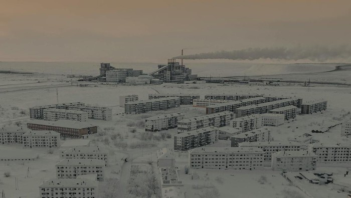 Kota Mati di Vorkuta, Rusia