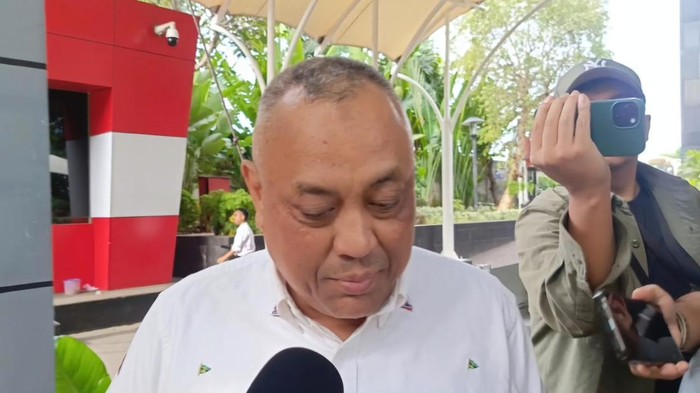 Mantan Bendahara Asosiasi Muslim Penyelenggara Haji dan Umrah Republik Indonesia (Amphuri), HM Tauhid Hamdi (Adrial/detikcom)
