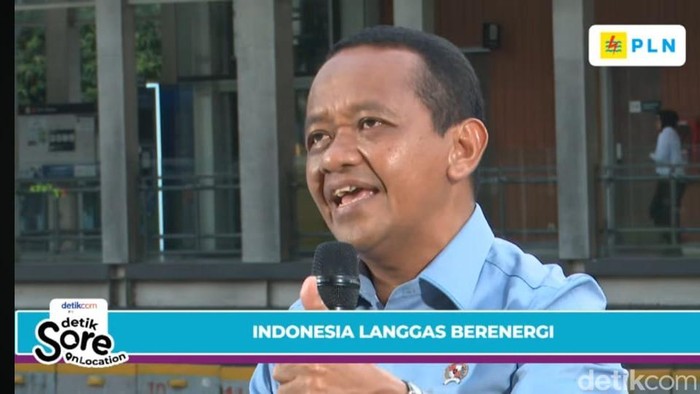 Menteri ESDM Bahlil Lahadalia