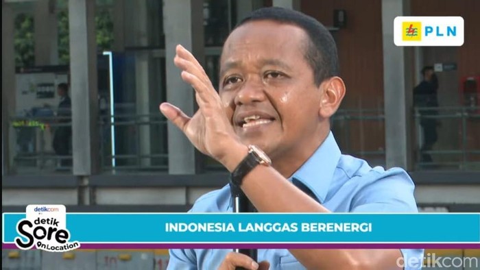 Menteri ESDM Bahlil Lahadalia