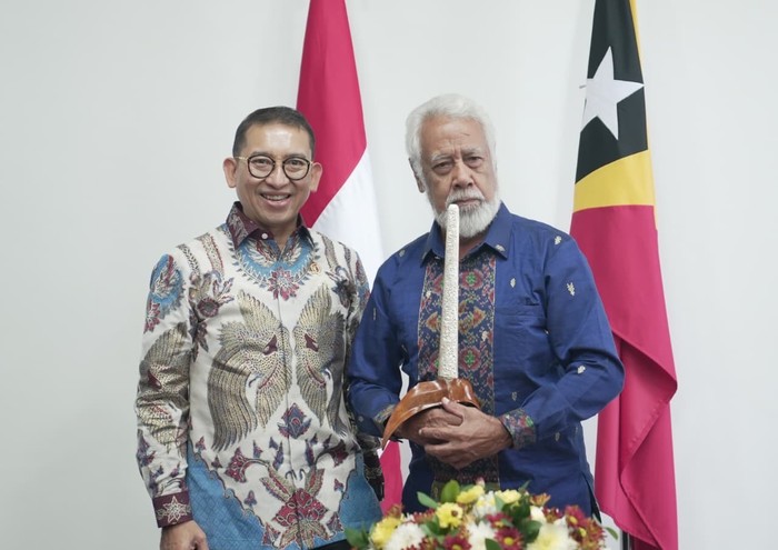 Menteri Kebudayaan Republik Indonesia, Fadli Zon melakukan kunjungan kenegaraan ke Timor-Leste dalam rangka memperingati 23 tahun hubungan diplomatik Indonesia-Timor Leste.