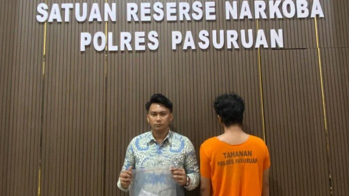 MY (31) saat dibekuk polisi