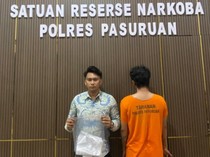 Karyawan Swasta Nyambi Edarkan Sabu Dibekuk di Gempol Pasuruan
