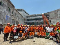 Operasi Pencarian Korban Ambruknya Ponpes di Sidoarjo Resmi Ditutup