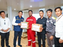 Pekerja Korban Kebakaran Hunian IKN Terima Bantuan