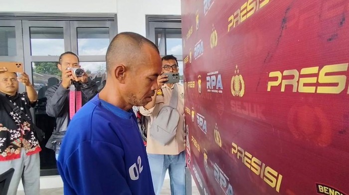 Pelaku penusukan terhadap mantan Ketua DPRD Rejang Lebong.