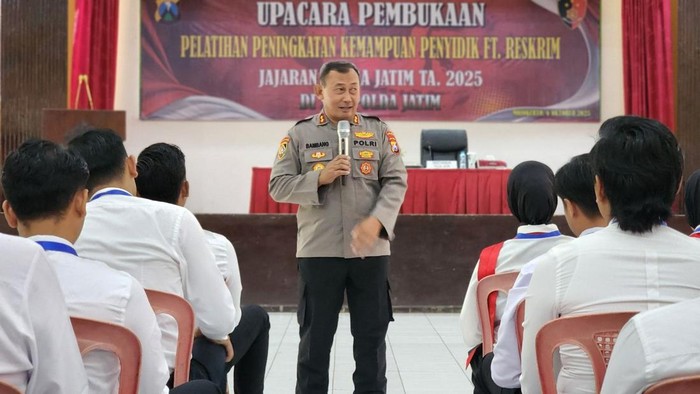 Pelatihan penyidik di SPN Polda Jatim
