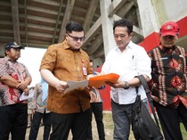 Mas Dhito Pastikan Proyek Stadion dan Pasar Kediri Tetap Jalan