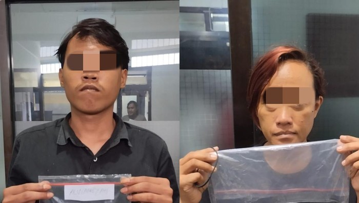 Ibu dan anak asal Desa Tapakrejo Kecamatan Kesamben Kabupaten Blitar ditangkap karena mengedarkan sabu dan pil koplo