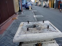 Duh! Plat Besi Lampu Hias Jalan Panggung Raib