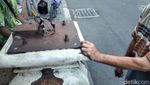 Duh! Plat Besi Lampu Hias Jalan Panggung Raib