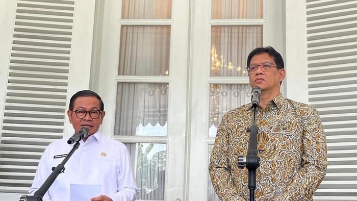 Pramono Anung dan Purbaya (Anggi/detikcom)