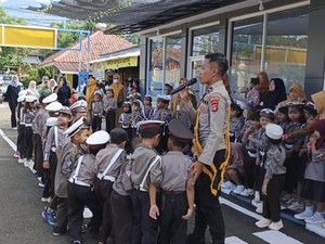 Peran Aipda Agung di Balik Taman Edukasi Lalu Lintas Polsek Pandeglang